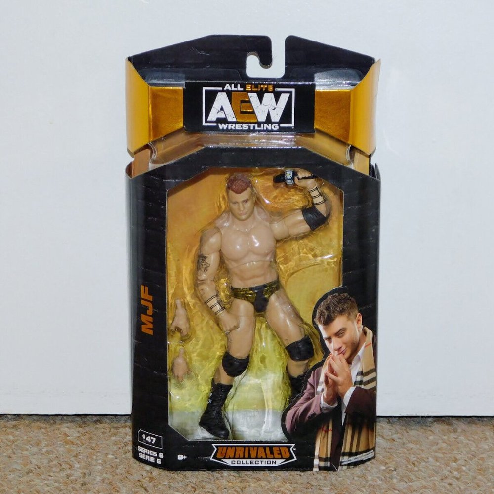 2021 Jazwares AEW Unrivaled Series 6 MJF Figure MIB Brand New Wrestling